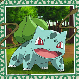 Coffret Puzzles Pokémon – 3 x 49 pièces Starter Gen 1