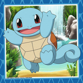 Coffret Puzzles Pokémon – 3 x 49 pièces Starter Gen 1