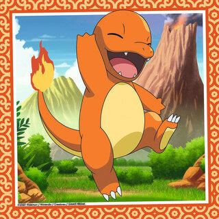 Coffret Puzzles Pokémon – 3 x 49 pièces Starter Gen 1