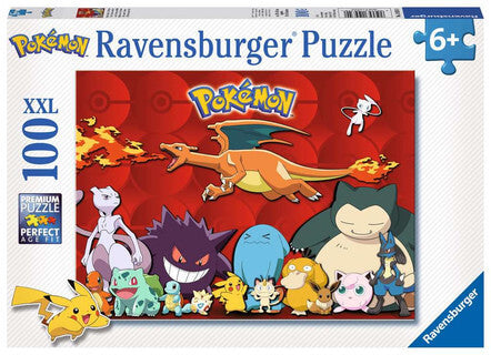 Puzzle Pokémon XXL 100 pièces – Mes Pokémon Préférés