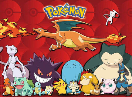 Puzzle Pokémon XXL 100 pièces – Mes Pokémon Préférés