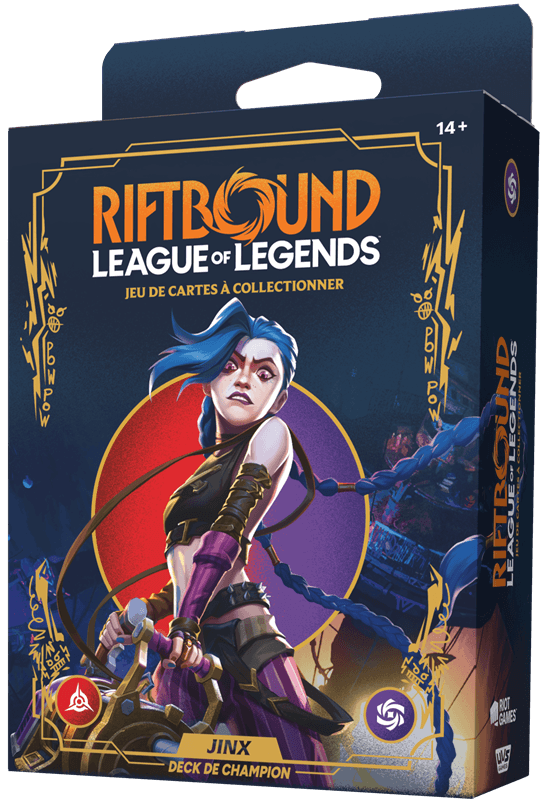 Riftbound – Deck de Champion : Jinx (FR)