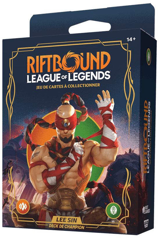 Riftbound – Deck de Champion : Lee Sin (FR)