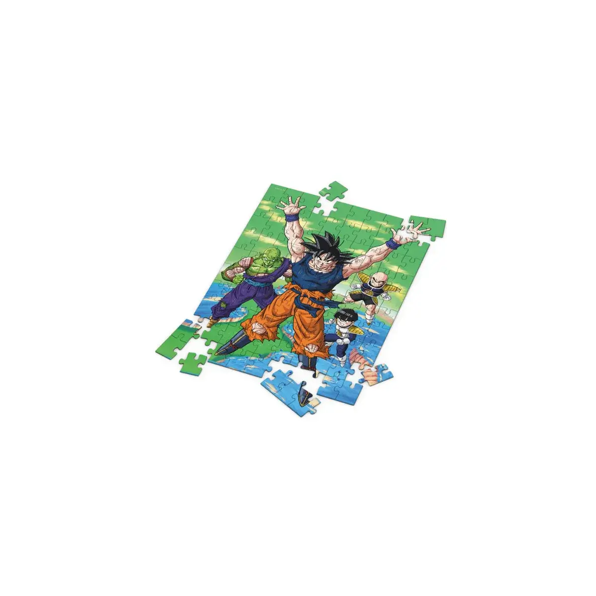 Puzzle Dragon Ball Z effet 3D Namek Heroes 100 pièces – vue de face