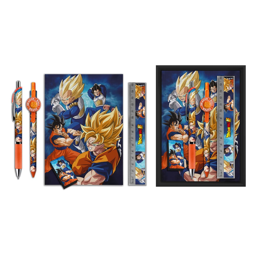 Set papeterie Dragon Ball Super Deluxe 5 pièces – détail