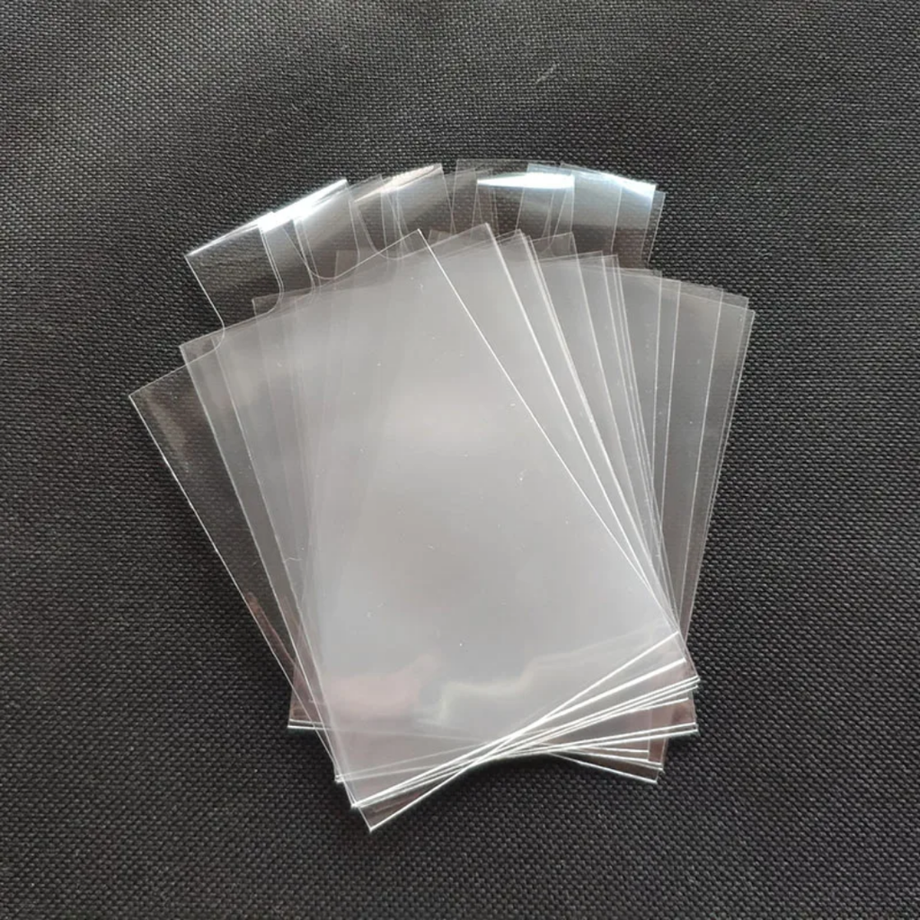 Sleeves à languette transparentes lot de 100 – ouvert
