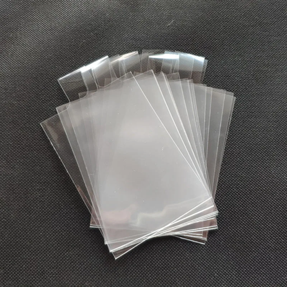 Sleeves à languette transparentes lot de 100 – ouvert