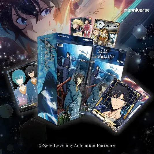 solo leveling mapniverse corée 10 boosters + 1 promo