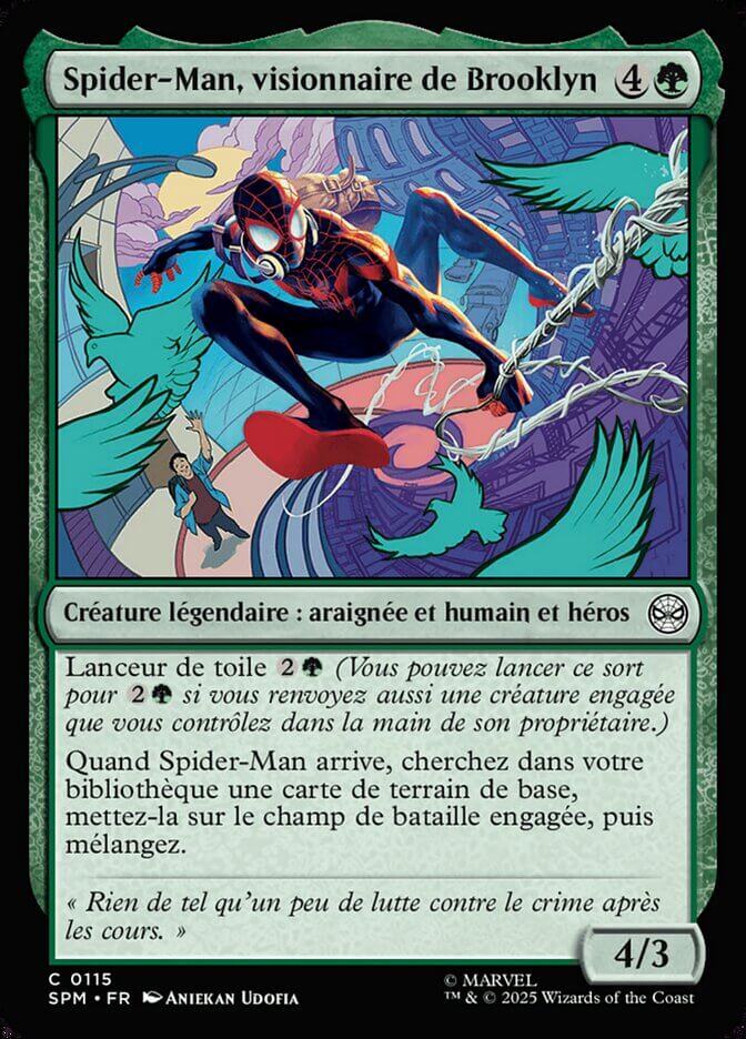 Magic The Gathering – Marvel Spider-Man carte SPM 115