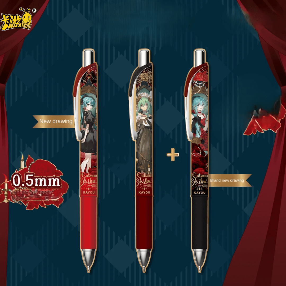 Stylos Hatsune Miku Gothic collection kayou
