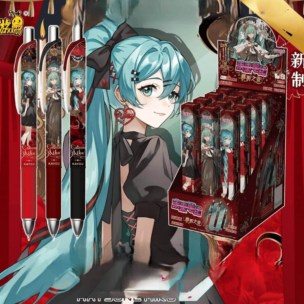 Stylos Hatsune Miku Gothic Collection Kayou – vue principale