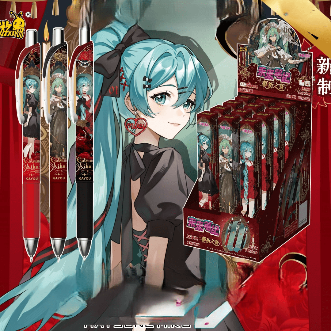 Stylos Hatsune Miku Gothic collection kayou