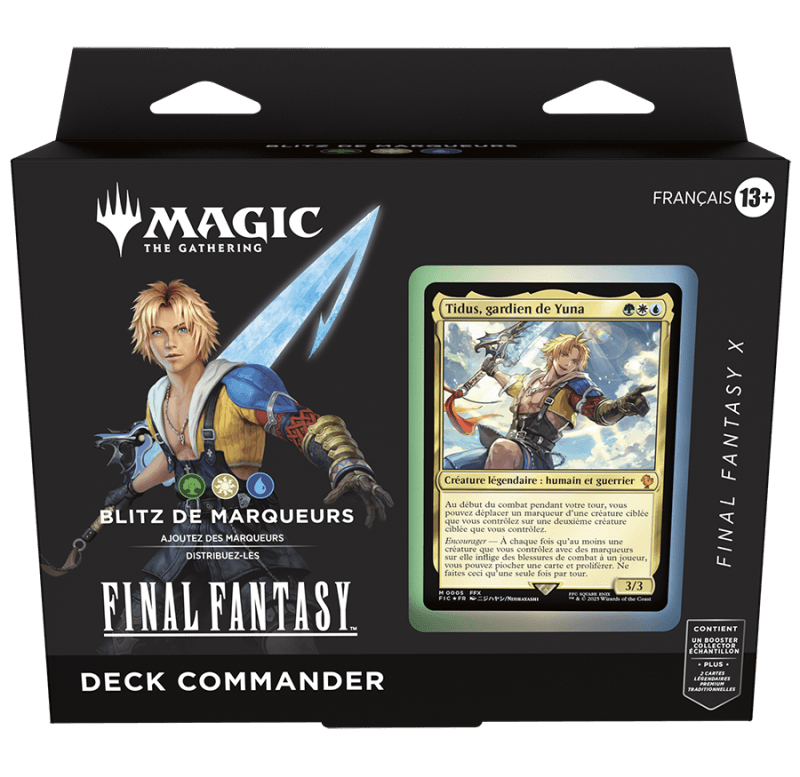 Lot des 4 Decks Commander Magic: The Gathering – Final Fantasy FR