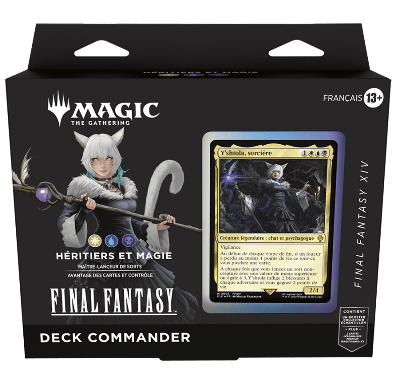 Deck Commander Magic: The Gathering – Final Fantasy – Héritiers et Magie FR