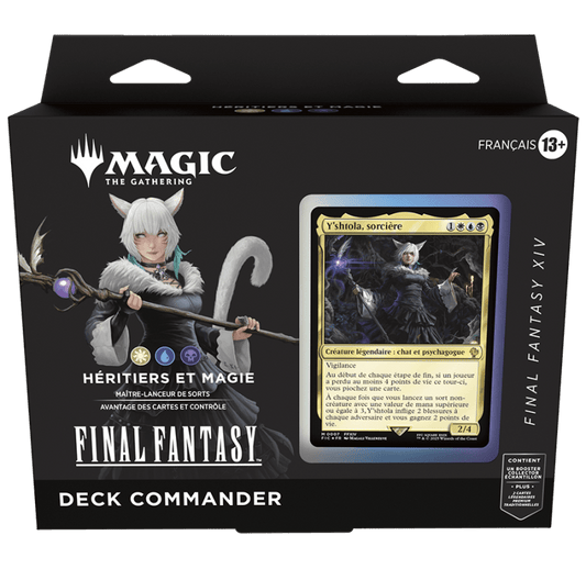 Deck Commander Magic: The Gathering – Final Fantasy – Héritiers et Magie FR