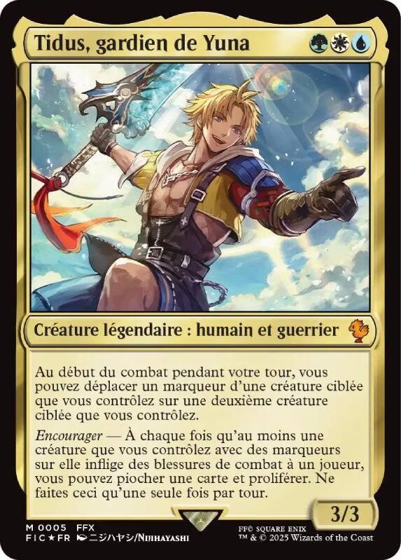 Lot des 4 Decks Commander Magic: The Gathering – Final Fantasy FR